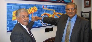 fmr. Senator Gonzalo Barrientos and Senator Mario Gallegos