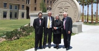 Outside El Paso's medical School.