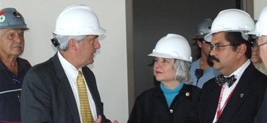 Senator Shapleigh, Senator Zaffirini and Dr. De La Rosa.