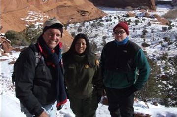 Senator Shapleigh at Canyon de Chelly National Monument