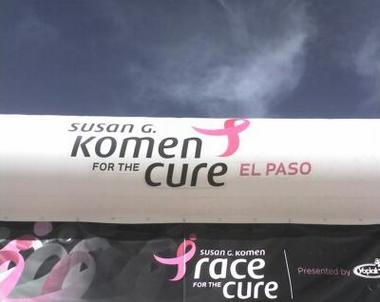 At the Race for the Cure - Feb. 22, 2009