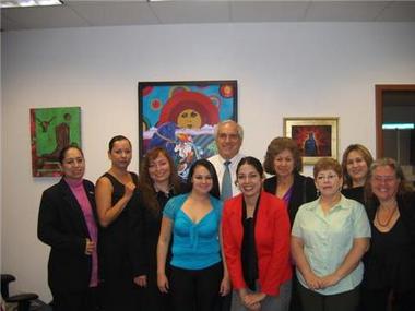 La Mujer Obrera Visits Senator Shapleigh’s Capitol Office - March 9, 2009