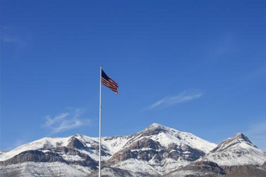 Snow on the Franklins
