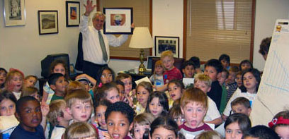 A few visitors from El Paso come to the Capitol in Austin